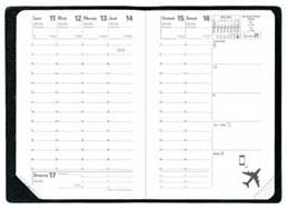 Universitaire Diary Refill Section (FRENCH) 2025-26