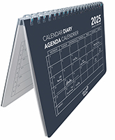 Calendar Diary Oslo 2025 - NEW COLOUR
