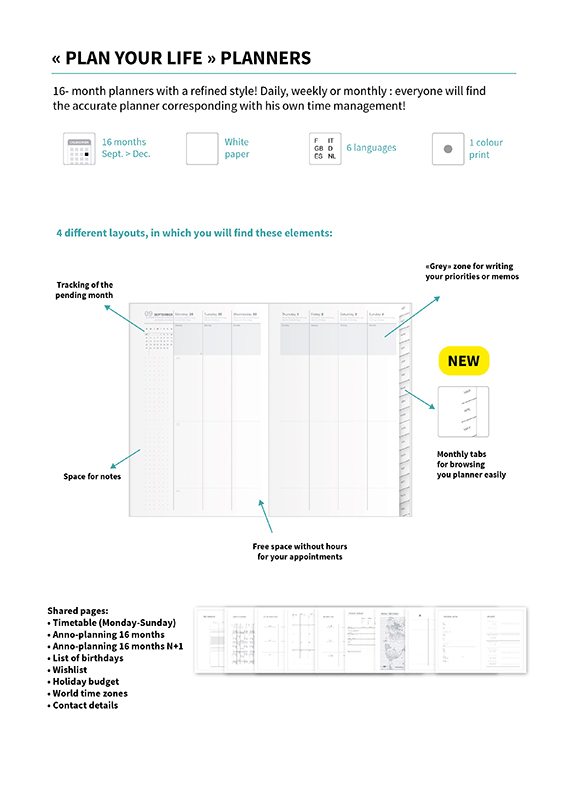 Quo Vadis 2024 Executive Vertical Weekly Planner - Refill Only