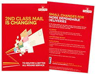Changes to UK 2nd Class Post